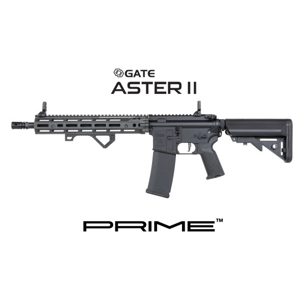 Страйкбольна штурмова гвинтівка Specna Arms Daniel Defense® RIS III 12.5'' SA-P28 Prime™ Aster II ETU carbine with brushless motor Grey