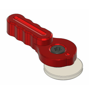 CNC Fire Selector AR15 - A (2025) Red (2417)