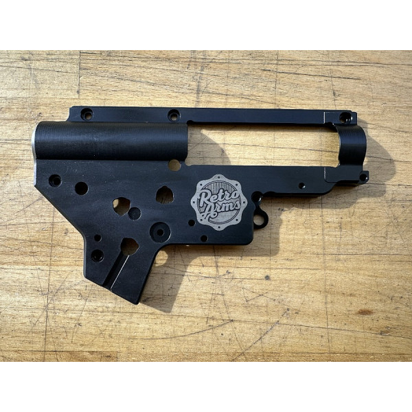 CNC Gearbox STEEL V2 (8mm) – QSC GB61 [Retro Arms]