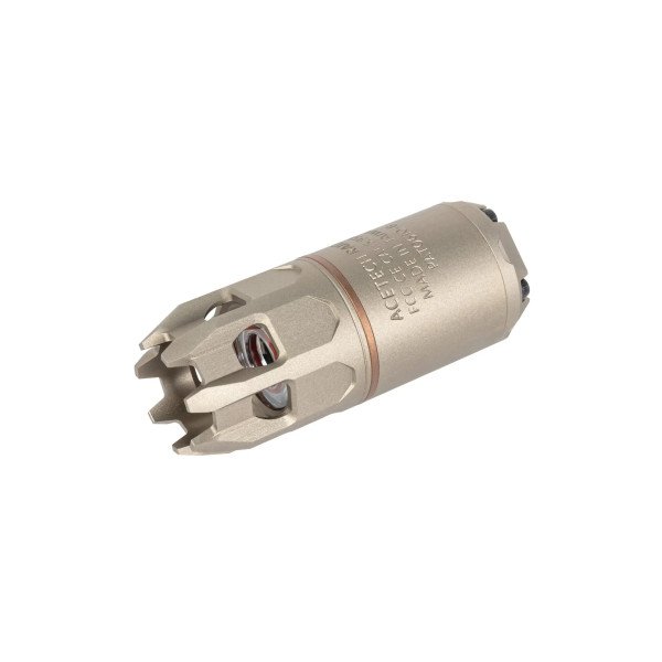 Acetech Raider replica sound suppressor with Blaster M Tan tracer