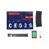Страйкбольна штурмова гвинтівка Specna Arms M4 SA-F09 Flex GEN.2 HAL ETU Black