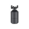 Aluminum compact front grip for Picatinny rail - Black [5KU]
