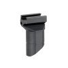 Aluminum compact front grip for Picatinny rail - Black [5KU]