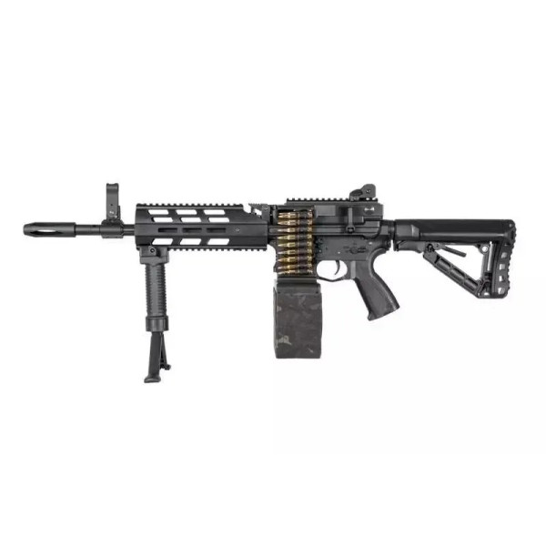 Пулемёт CM16 LMG Stealth - Black [G&G]