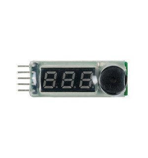 Security Alarm for LiPo batteries with digital display [IPower]