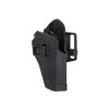 Quick-Draw Pistol Holster with Locking Mechanism for P226 - Black