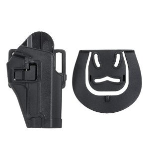 Quick-Draw Pistol Holster with Locking Mechanism for P226 - Black Quick-Draw Pistol Holster with Locking Mechanism for P226 - Black