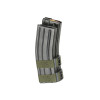 1000rd Electric Dual-Magazine for M4/M16 - Grey [BattleAxe]