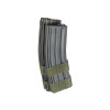 1000rd Electric Dual-Magazine for M4/M16 - Grey [BattleAxe]