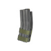 1000rd Electric Dual-Magazine for M4/M16 - Grey [BattleAxe]