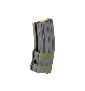1000rd Electric Dual-Magazine for M4/M16 - Grey [BattleAxe]