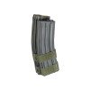 1000rd Electric Dual-Magazine for M4/M16 - Grey [BattleAxe]
