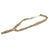 Heavy Duty 1-Point Bungee Sling - Coyote [8FIELDS]