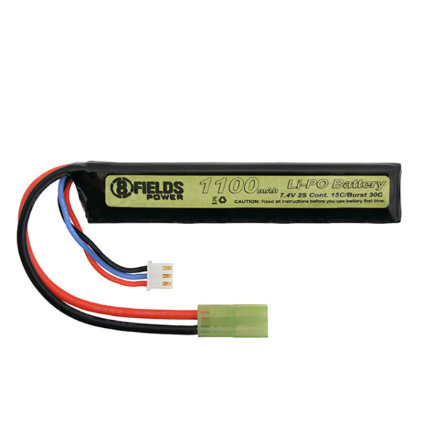 Battery Li-Po 1100mAh 7,4V 15/30C [VB]