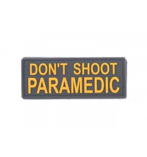 DON’T SHOOT PARAMEDIC - 3D Patch - Yellow DON’T SHOOT PARAMEDIC - 3D Patch - Yellow