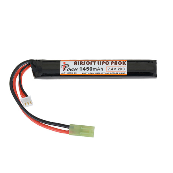Battery Li-Po 1450mAh 7.4V 20C -Stick [IPower]