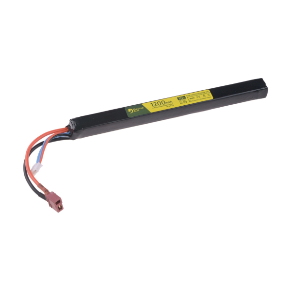 LiPo 11.1V 1200mAh 3S/20C Battery - Under AK Dust Cover - T-Connect (Deans) [ELECTRO RIVER]