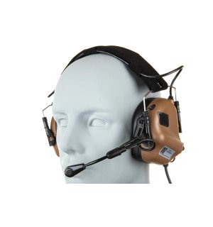 Earmor M32 MOD.4 active ear defenders Coyote Brown