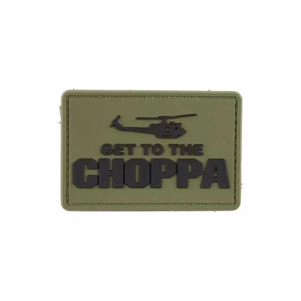 Get to the Choppa - Olive - ПВХ патч 3D