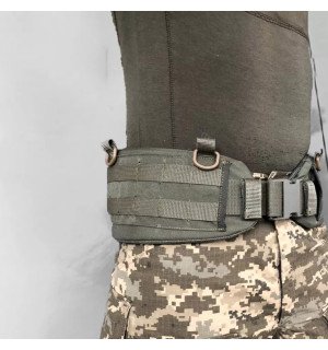 Пояс тактичний warmir - олива [Grad Gear]