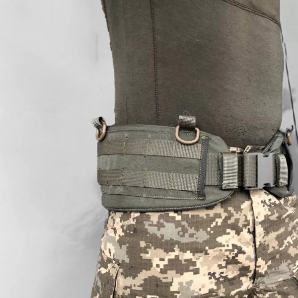 Пояс тактичний warmir - олива [Grad Gear]