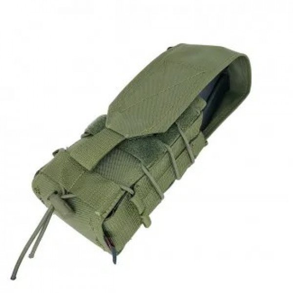 Підсумок під два магазини АК типу FAST - олива [Grad Gear]
