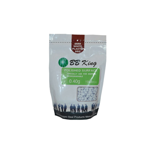 Кулі BBKing 0.40g, 1000pcs