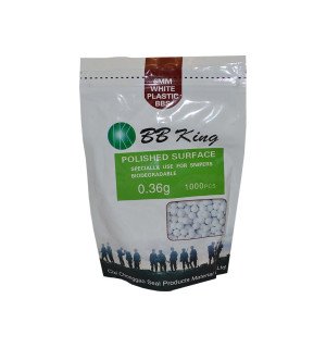 Кулі BBKing 0.36g, 1000pcs