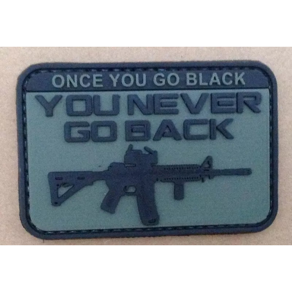 ПВХ патч 3D - You Never Go Back