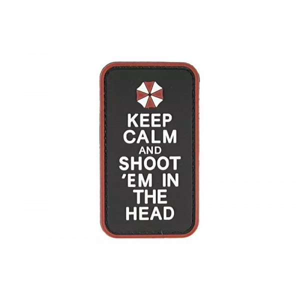 ПВХ патч 3D - Keep Calm And Shoot