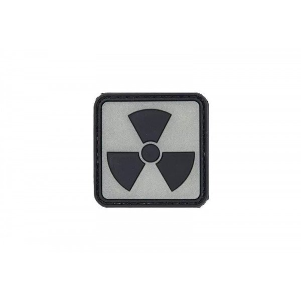 ПВХ патч 3D - H3 Radioactive - glows in the dark