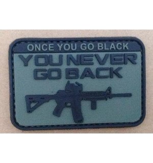 ПВХ патч 3D - You Never Go Back