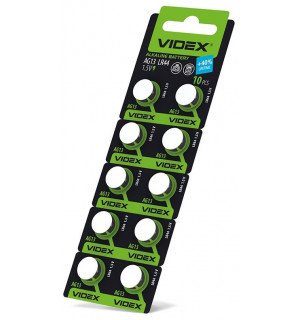 Батарейка Videx AG13/LR44 Батарейка Videx AG13/LR44