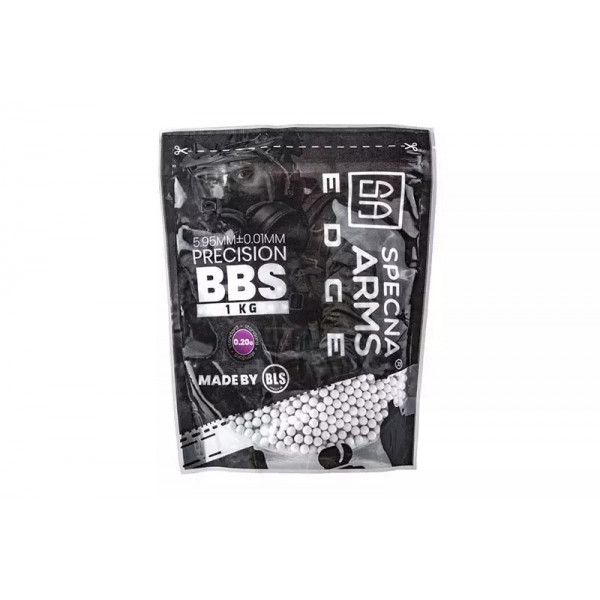 0.20g Specna Arms EDGE™ Precision BBs - 1kg - White