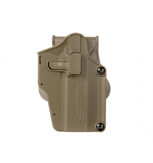 Кобура Amomax Per-Fit Holster Tan (Більш ніж для 80 моделей пістолетів) Кобура Amomax Per-Fit Holster Tan (Більш ніж для 80 моделей пістолетів)