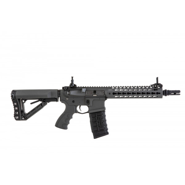 Страйкбольна штурмова гвинтівк CM16 SRL Carbine Replica - Battleship Grey [G&G]