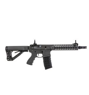 Страйкбольна штурмова гвинтівк CM16 SRL Carbine Replica - Battleship Grey [G&G]