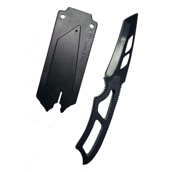 Нож Smith & Wesson Neck Knife / Black Tanto Blade SW990TA