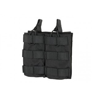 Modular Open Top Double MAG Pouch For 5.56 - Black [8FIELDS]