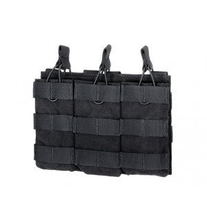 Modular Open Top Triple Mag Pouch For 5.56 - Black [8FIELDS]