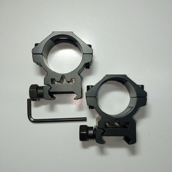 КОЛЬЦА ПОД ОПТИЧЕСКИЙ ПРИЦЕЛ. TW)-PART 30 MM OPTICS MOUNT FOR RIS RAIL (LOW)