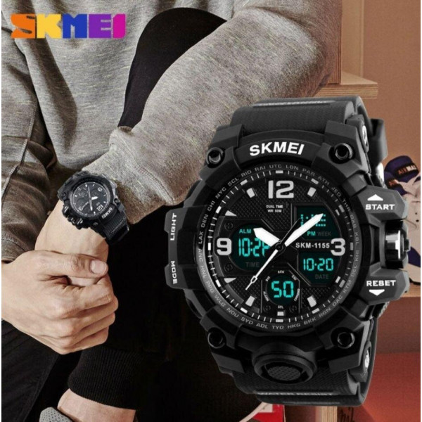 ТАКТИЧЕСКИЕ ЧАСЫ SKMEI 1155 -Black