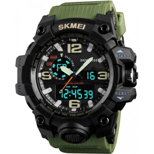 ТАКТИЧЕСКИЕ ЧАСЫ SKMEI 1155 - OLIVE