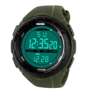 ТАКТИЧЕСКИЕ ЧАСЫ SKMEI 1025 - OLIVE