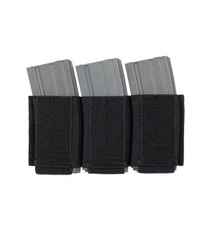 Plate Carrier Triple AR-15/M4 Magazine Insert - Black [8FIELDS]