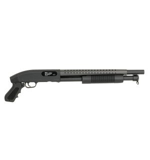 Страйкбольна рушниця M58B PUMP SHOTGUN - чорні [DOUBLE EAGLE]