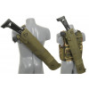 BACK SCABBARD FOR SHOTGUN - OLIVE [8FIELDS]