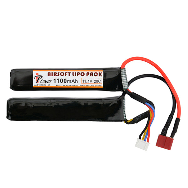 Battery Li-Po 1100mAh 11,1V 20C - Deans [IPower]