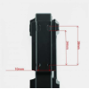 Високе кріплення для Red Dot V3 і PEQ Box