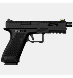 SSP18 Gas Blowback Pistol Black
